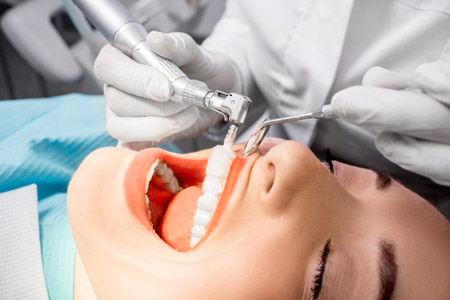 Dental cleaning and checkup at Morrison Dental Associates